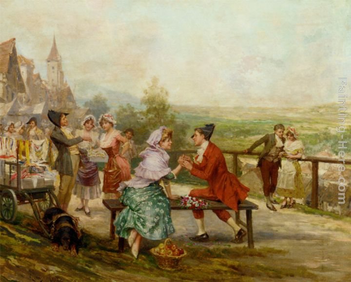 Alonso Perez The Ribbon Seller